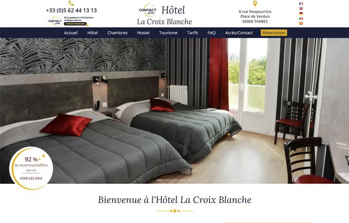 Hotel la croix blanche à Tarbes
