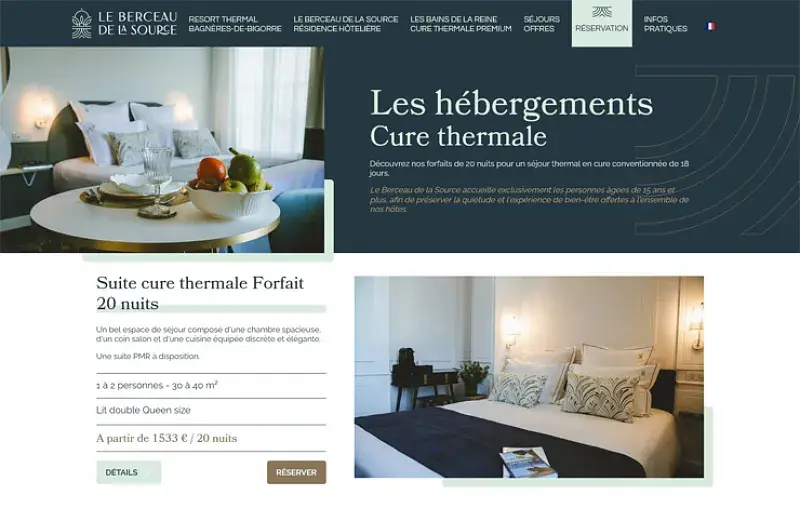 Studios et suites 4 étoiles