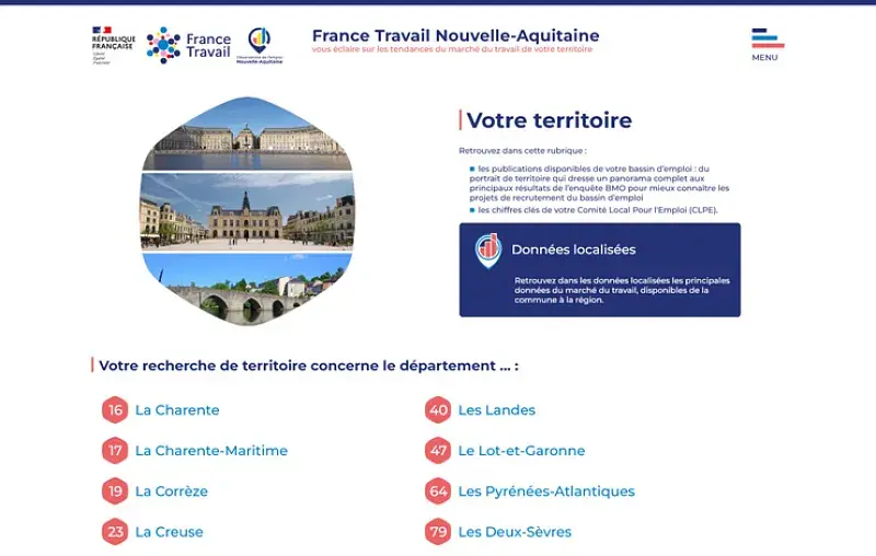 Recherche par territoire